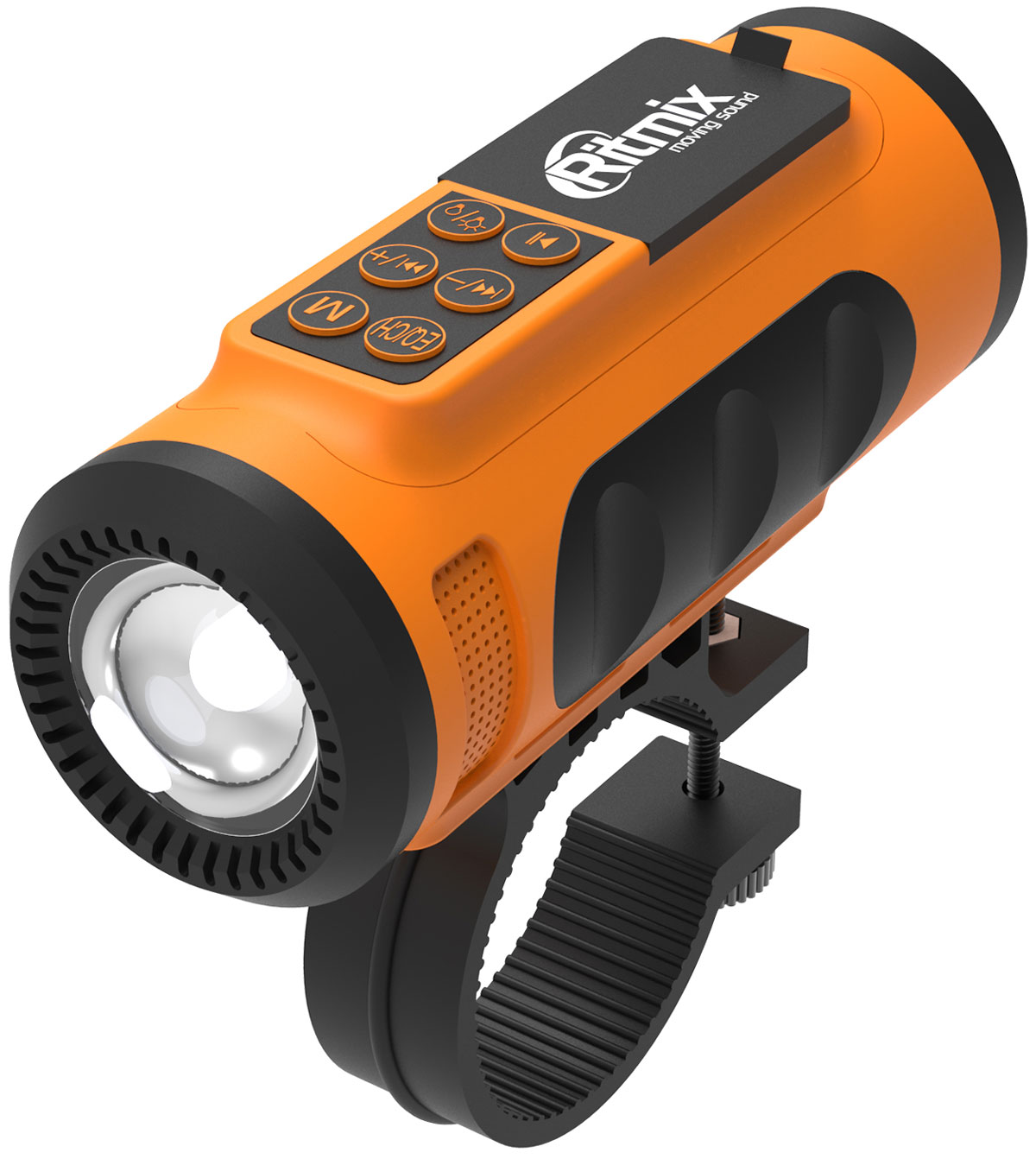 купить Компактная акустика RITMIX SP-520BC оранжевый-черный в Алматы