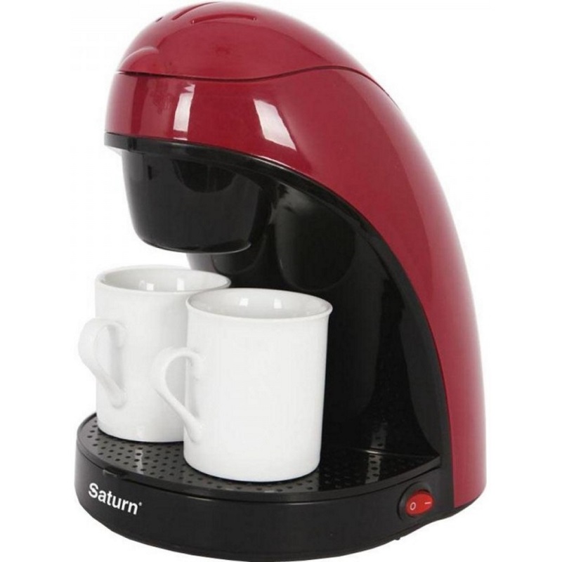 купить Кофеварка капельная Saturn ST-CM7050 красный в Алматы