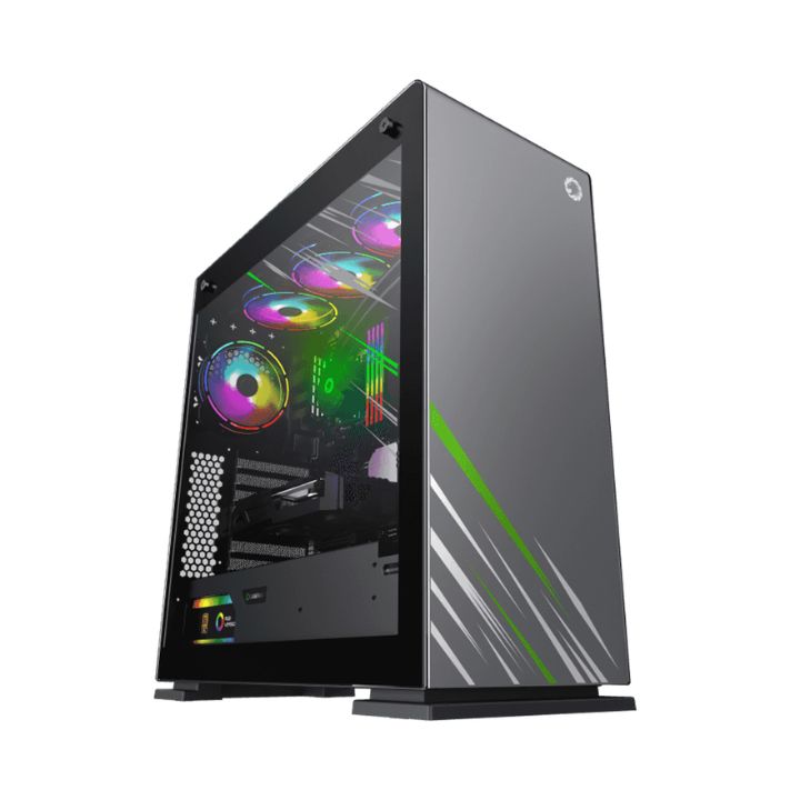 купить Компьютерный корпус Gamemax VEGA Pro Grey без Б/П в Алматы
