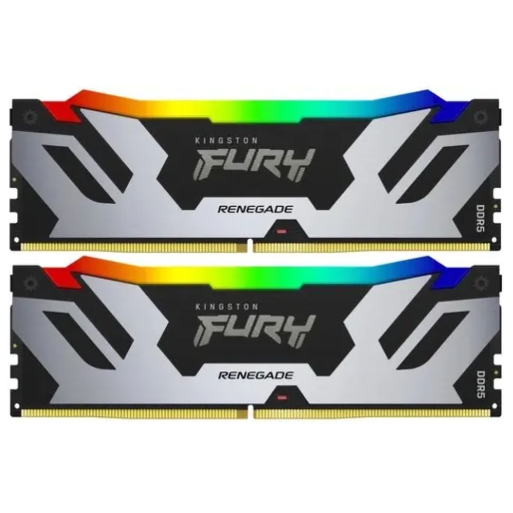 купить ОЗУ Kingston Fury Renegade Silver RGB KF564C32RSAK2-48 в Алматы