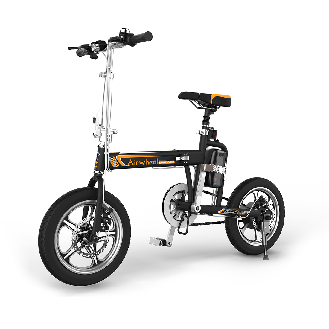 купить Электровелосипед, Airwheel, R5B, Скорость до 20 км/ч, Нагрузка до 100 кг, Чёрный в Алматы