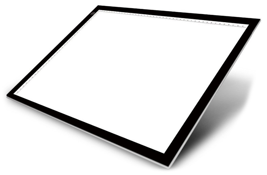 купить Графический планшет, Huion, A3, Cветодиодный, Проводной, Рабочая область 330*415 мм. (12,9*х16,3*), Чёрный в Алматы