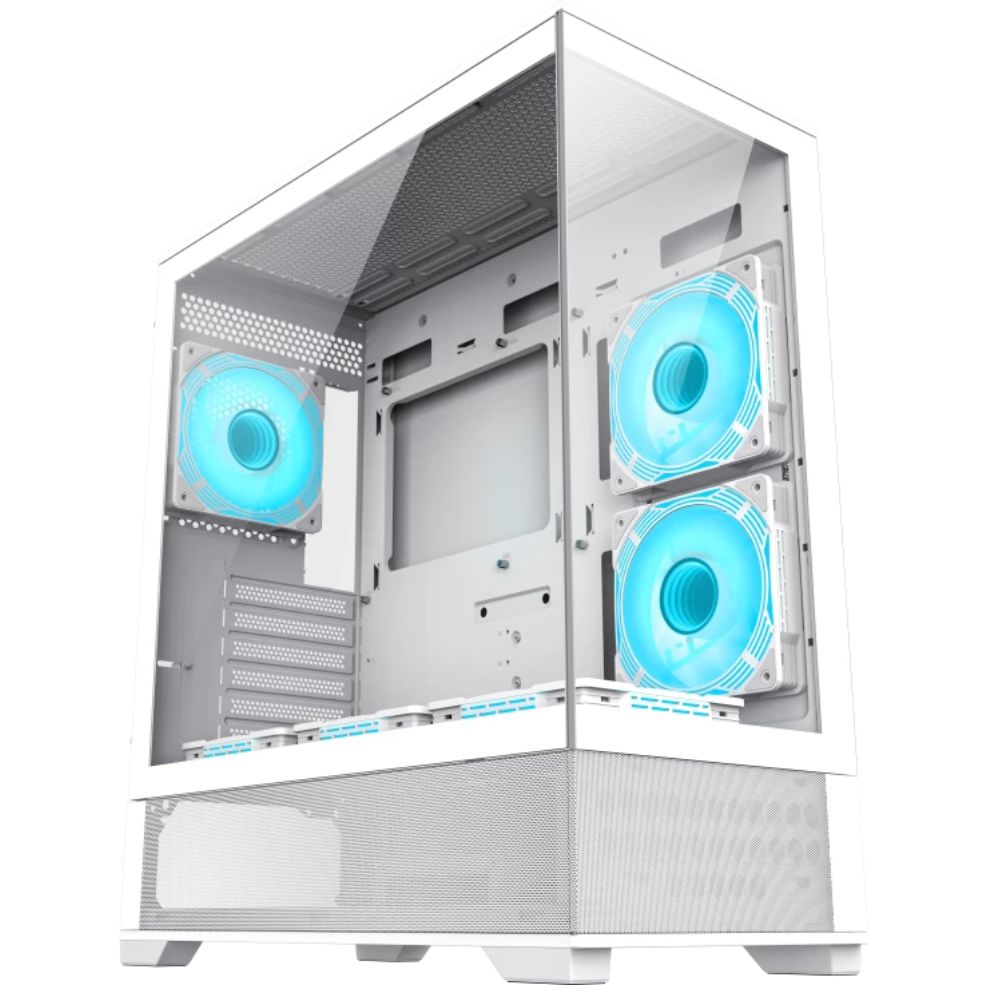 купить Корпус ПК без БП GameMax Vista AW <ATX, 6x120FAN> в Алматы