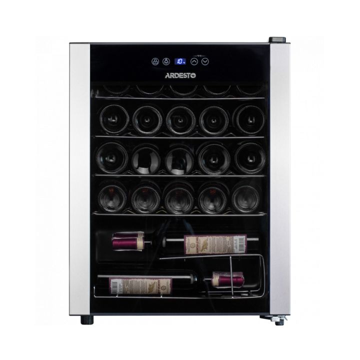купить Винный шкаф ARDESTO WCF-M24 черный, стеклянная дверь, 24 бутылки, сенсорное управление в Алматы