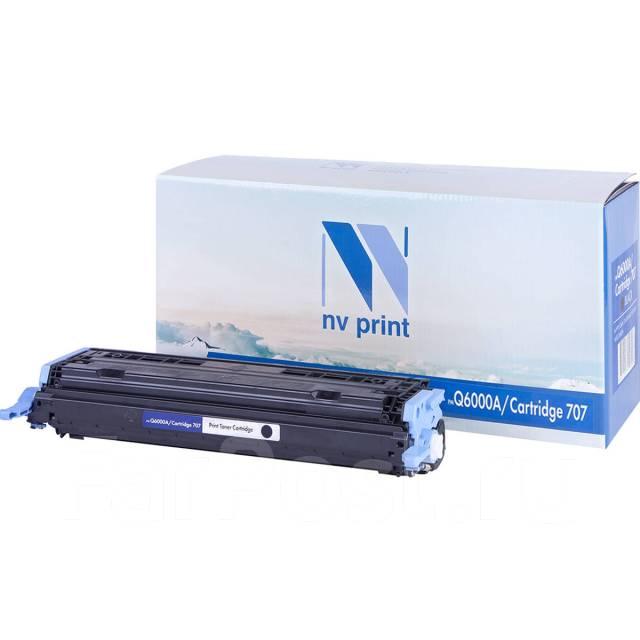 купить Картридж NVP совместимый HP Q6000A/Canon 707 Black для LaserJet Color 1600/2600n/2605/2605dn/2605dtn/Canon i-SENSYS LBP-5000/5100 (2500k)                                                                                                                  в Алматы