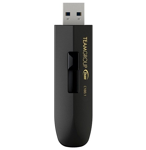купить Устройство хранения данных Team Group C186 3.0 DRIVE 16GB BLACK RETAIL, TC186316GB01 в Алматы