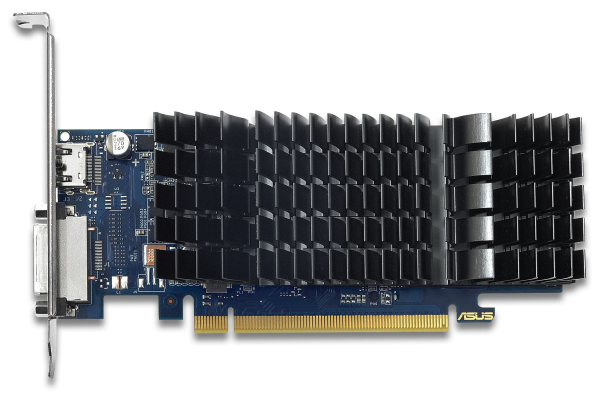 купить Видеокарта 2Gb  PCI-E GDDR5 ASUS GT1030-SL-2G-BRK  DVI+HDMI ASUS     в Алматы