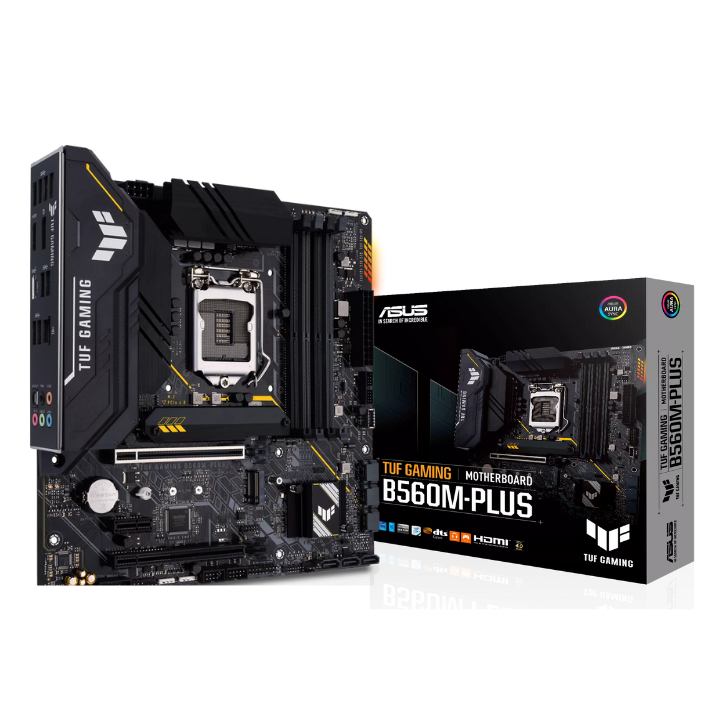 купить ASUS TUF GAMING B560M-PLUS s1200 B560 4xDDR4 M.2 HDMI-DP mATX в Алматы
