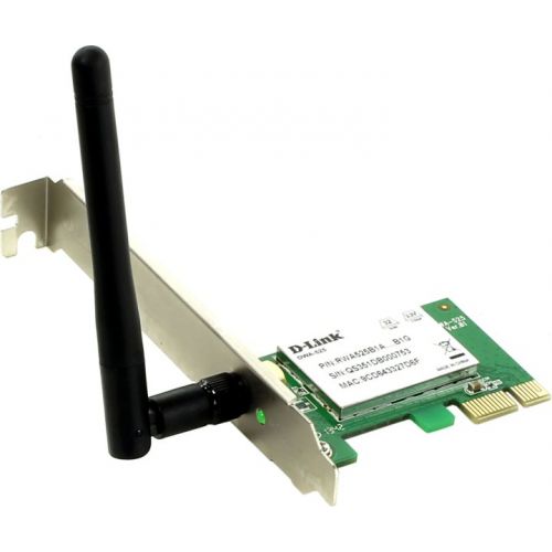 купить Сетевая карта, D-Link, DWA-525/B1A, PCIe, 150М в Алматы