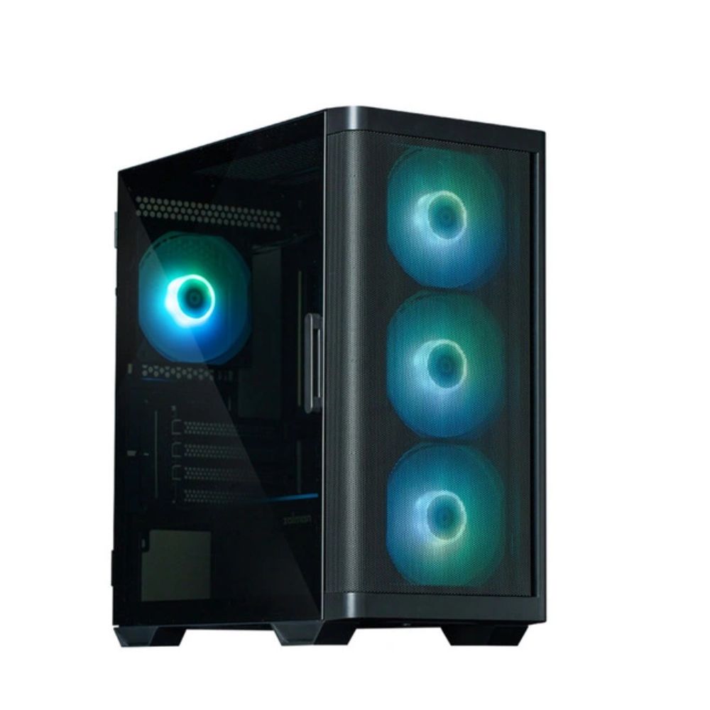 Купить Корпус Zalman M4, Mini Tower, m-ATX, m-ITX, Black, 2x2.5*/1x3.5*, 2хUSB3.0, USB2.0 в Алматы