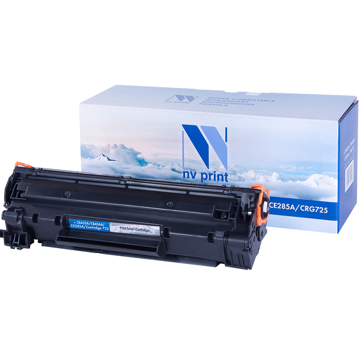 купить Картридж NVP совместимый HP CB435A CB436A CE285A Canon725 для LaserJet P1005, P1006, M1120, M1120n, P1505, P1505n, M1522n, M1522nf, P1102, P1102W, M1132, M1212, M1212nf, M1214nfh, M1217nfw, Canon i-SENSYS LBP6000, LBP6000B (2000k).                    в Алматы