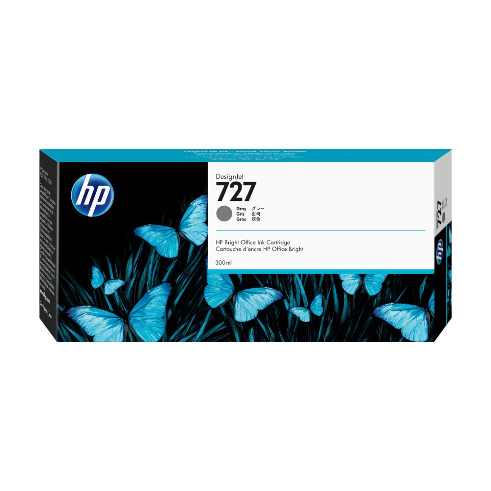 купить Картридж струйный HP F9J80A, 727, 300 мл, серый для фотопечати в Алматы
