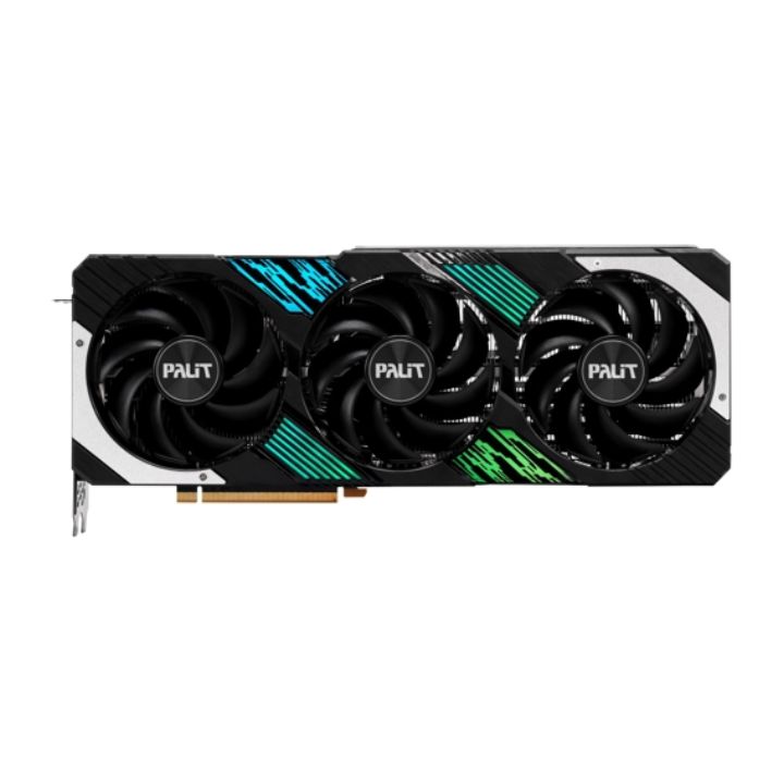 купить Видеокарта PALIT RTX4080 GAMINGPRO OC 16G (NED4080T19T2-1032A) в Алматы
