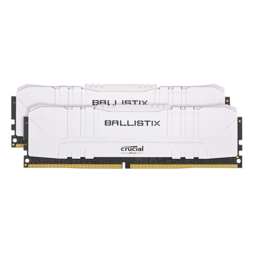 купить Оперативная память 16GB KIT (2x8Gb) DDR4 3200MHz Crucial Ballistix Gaming White PC4-25600 1.35V BL2K8G32C16U4W в Алматы
