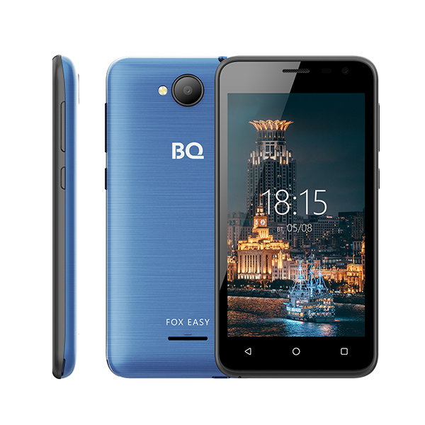 купить Смартфон BQ-4501G Fox Easy Синий /  в Алматы