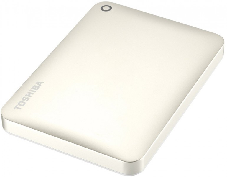 купить Внешний Жесткий диск Toshiba 500Gb 2.5* Canvio Connect II HDTC805EC3AA USB3.0, USB3.1, Золотистый глянцевый.  ПО для резервного копирования предустановлено на HDD.                                                                                        в Алматы