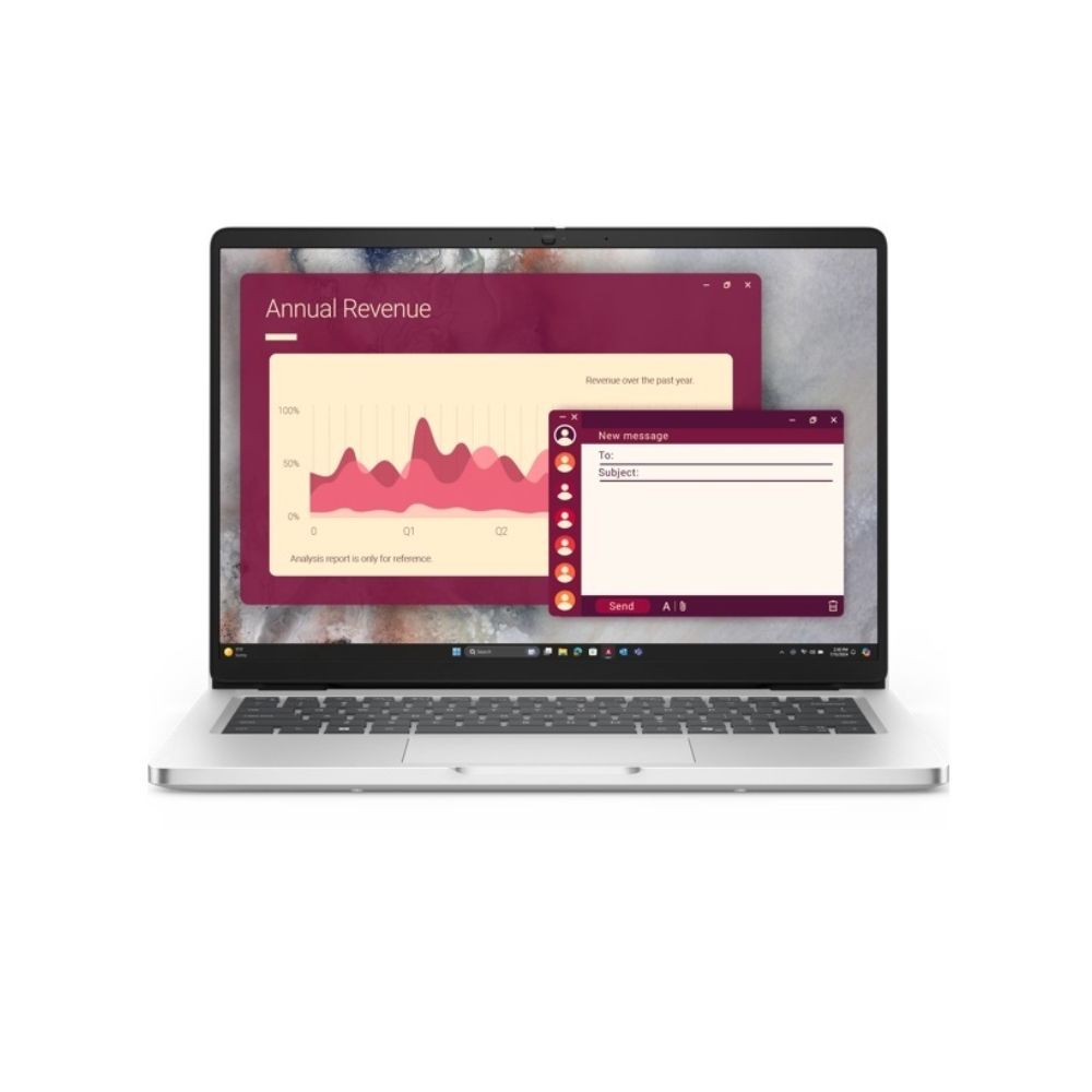 купить Dell Pro 14 PC14250/U7 255U/32GB/512GB SSD/14.0" FHD+/Integrated/FgrPr/FHD/IR Cam/Mic/WLAN + BT/Backlit Kb/3 Cell/W11Pro/1Y PS в Алматы