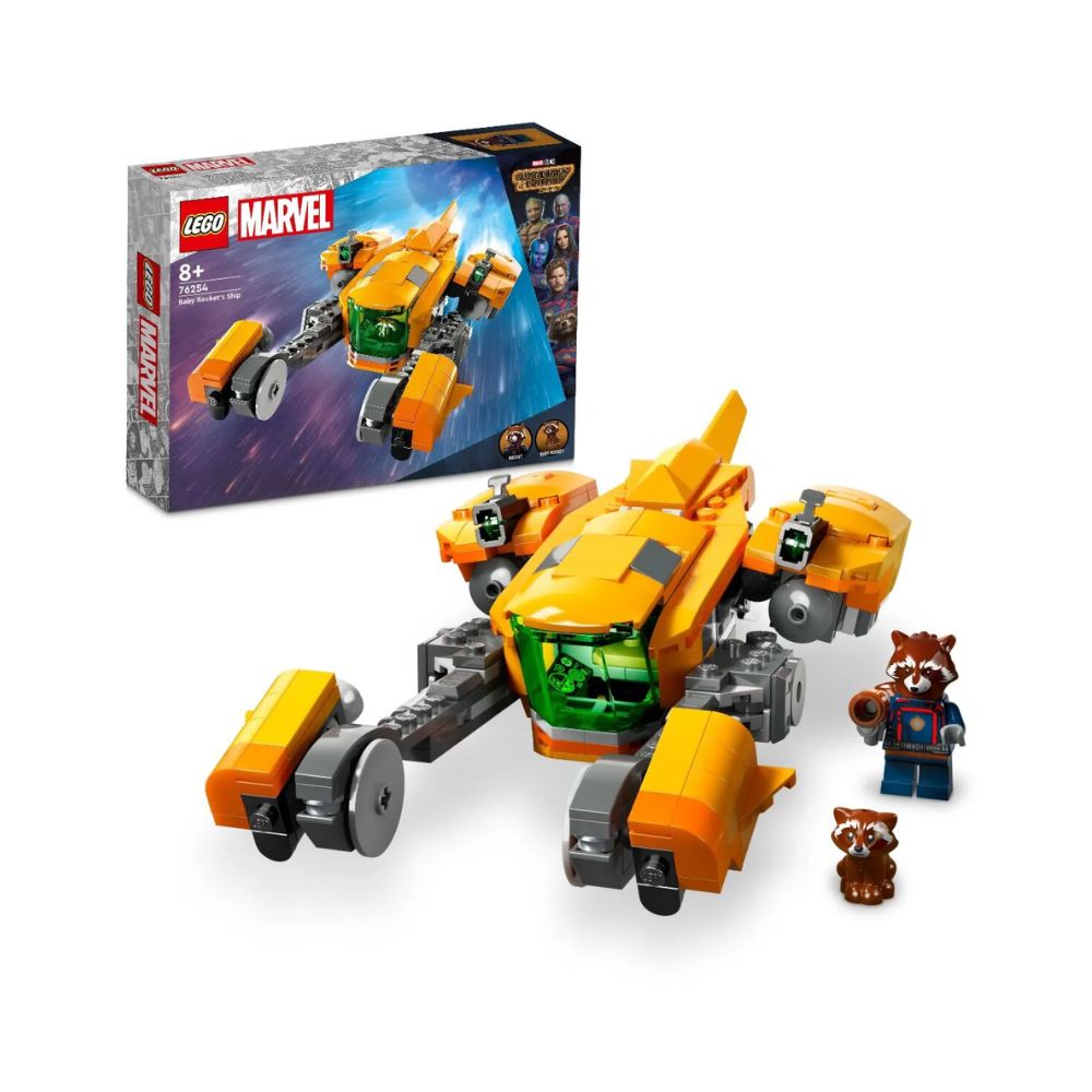 купить Конструктор LEGO Marvel Звездолет малыша Ракеты в Алматы