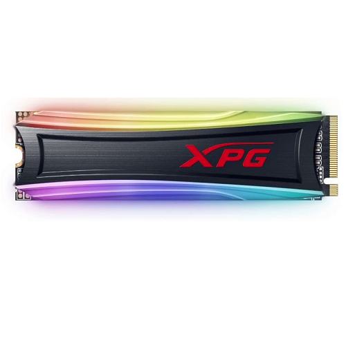 купить Твердотельный накопитель ADATA AS40G-4TT-C, XPG Spectrix S40G RGB, 4Tb, M2, 2280, Write 1900/Read3500,PCI-E Gen3 x4,NVMe в Алматы