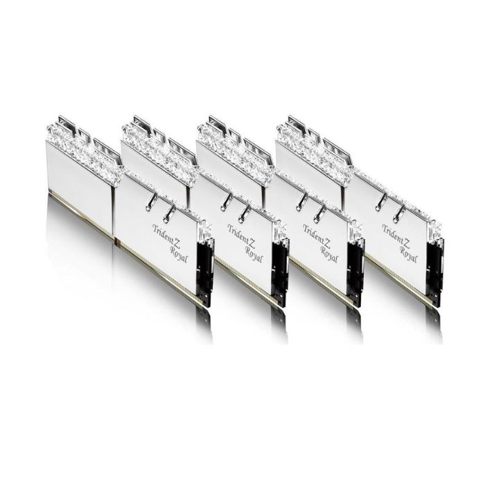 купить Комплект модулей памяти G.SKILL TridentZ Royal F4-3600C18Q-128GTRG DDR4 128GB (Kit 4x32GB) 3600MHz в Алматы