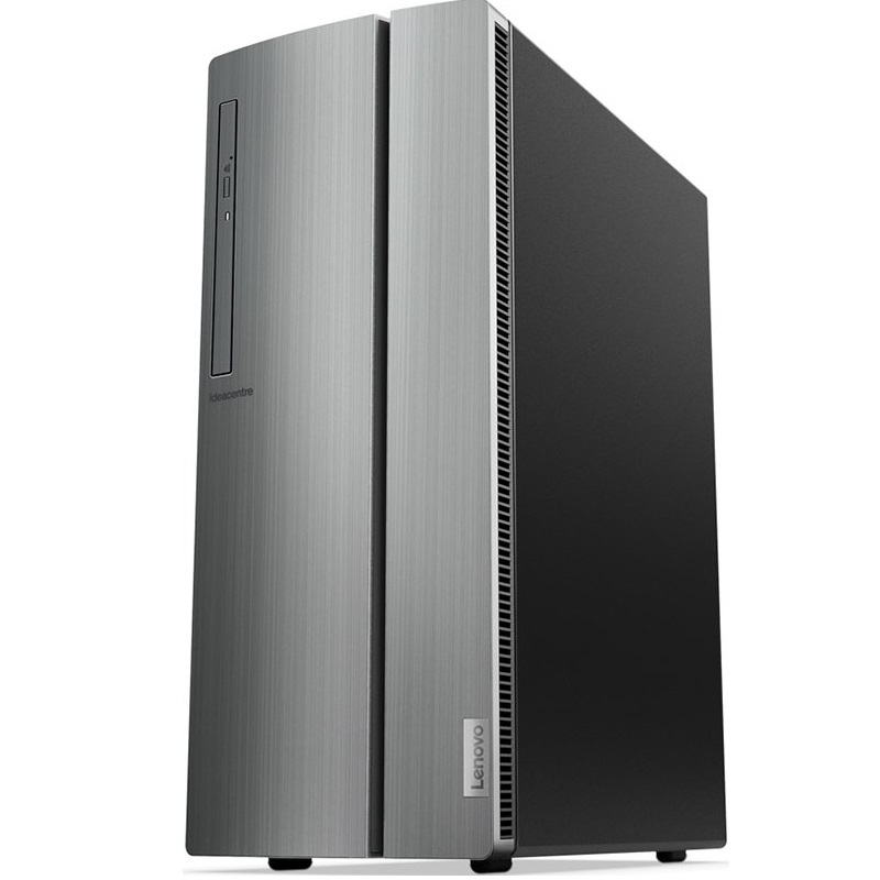 купить Системный блок Lenovo IdeaCentre 510-15ICB /Intel Pentium G5400 3.37GHz Dual/8GB/1TB/GMA HD/RD RX 550 2GB/B360/DVD-RW/CR/NO KB/NO MOUSE/DOS/1Y/BLACK+SILVER в Алматы