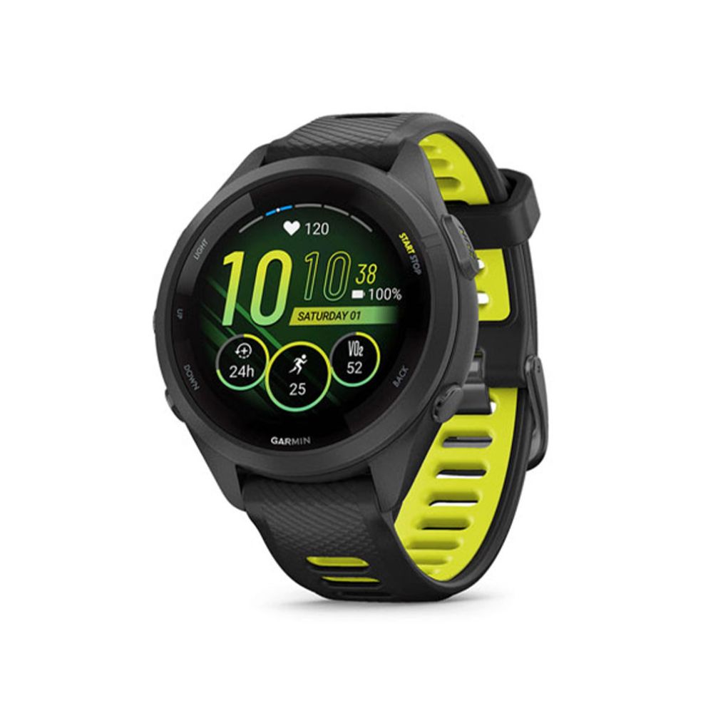 купить СПОРТИВНЫЕ ЧАСЫ FORERUNNER 265S, ЧЕРНО-ЖЕЛТЫЙ, 010-02810-13 в Алматы