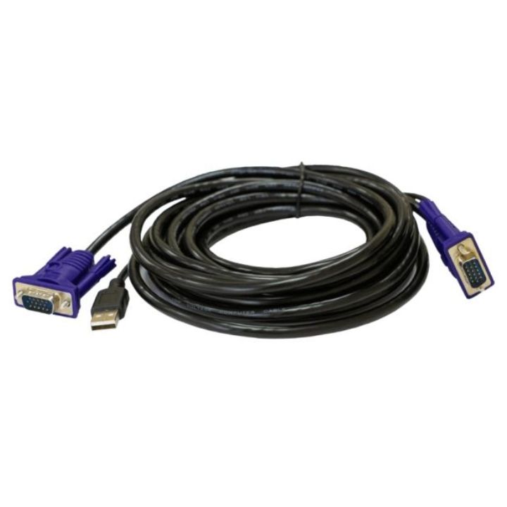 купить D-Link DKVM-CU5 Комплект кабелей для KVM переключ (4,5 м) в Алматы