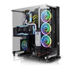 купить Компьютерный корпус, Thermaltake, Core P5 TG, CA-1E7-00M1WN-05, E-ATX/ATX/Micro ATX/Mini ITX, USB2*3.0, USB2.0, 1xType-C HD-Audio, Без Б/П, Чёрный в Алматы