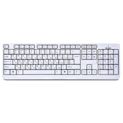 купить SVEN KB-C2200W Беспроводная клавиатура белая /  в Алматы