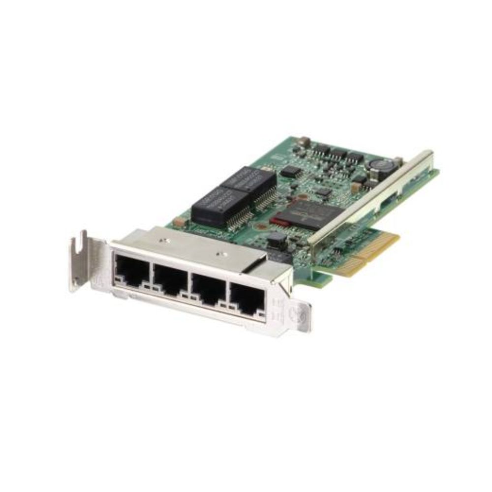 купить Сетевая карта Dell/Broadcom 5719 Quad Port 1GbE BASE-T Adapter PCIe Low Profile V2 FIRMWARE RESTRICTIONS APPLY Customer Kit в Алматы