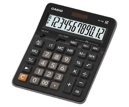купить Калькулятор настольный CASIO GX-12B-WE-W-EC в Алматы