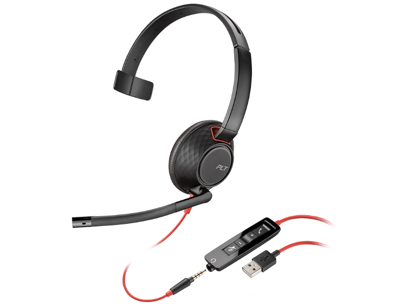 купить Plantronics наушники BLACKWIRE 5210, C5210, USB-A, WW в Алматы