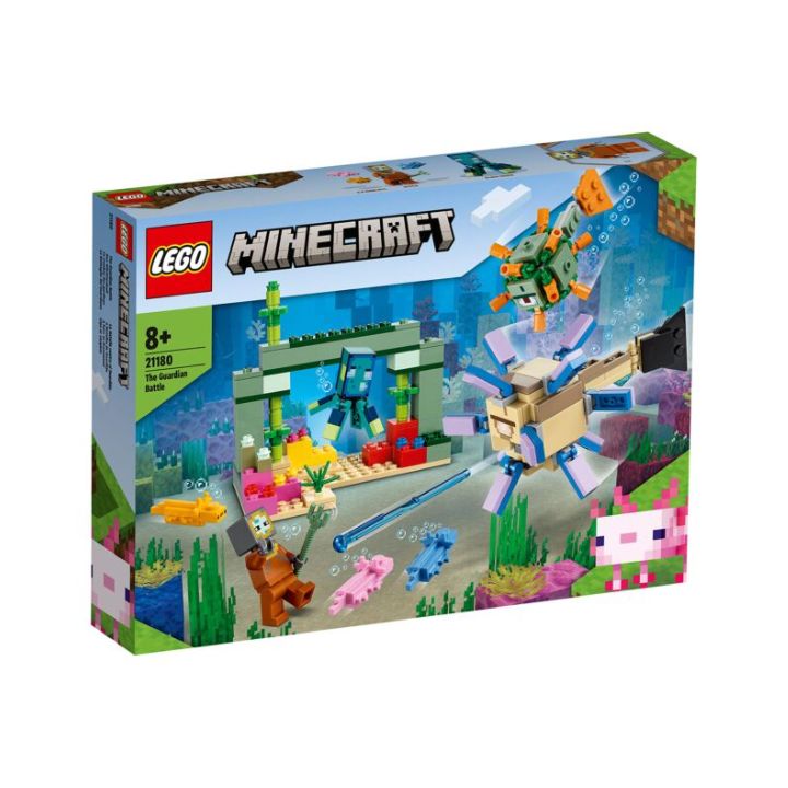 купить Конструктор LEGO Minecraft Битва со стражем в Алматы