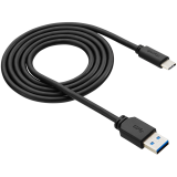 купить CANYON UC-4 Type C USB 3.0 standard cable, Power & Data output, 5V 3A, OD 4.5mm, PVC Jacket, 1m, black, 0.039kg в Алматы