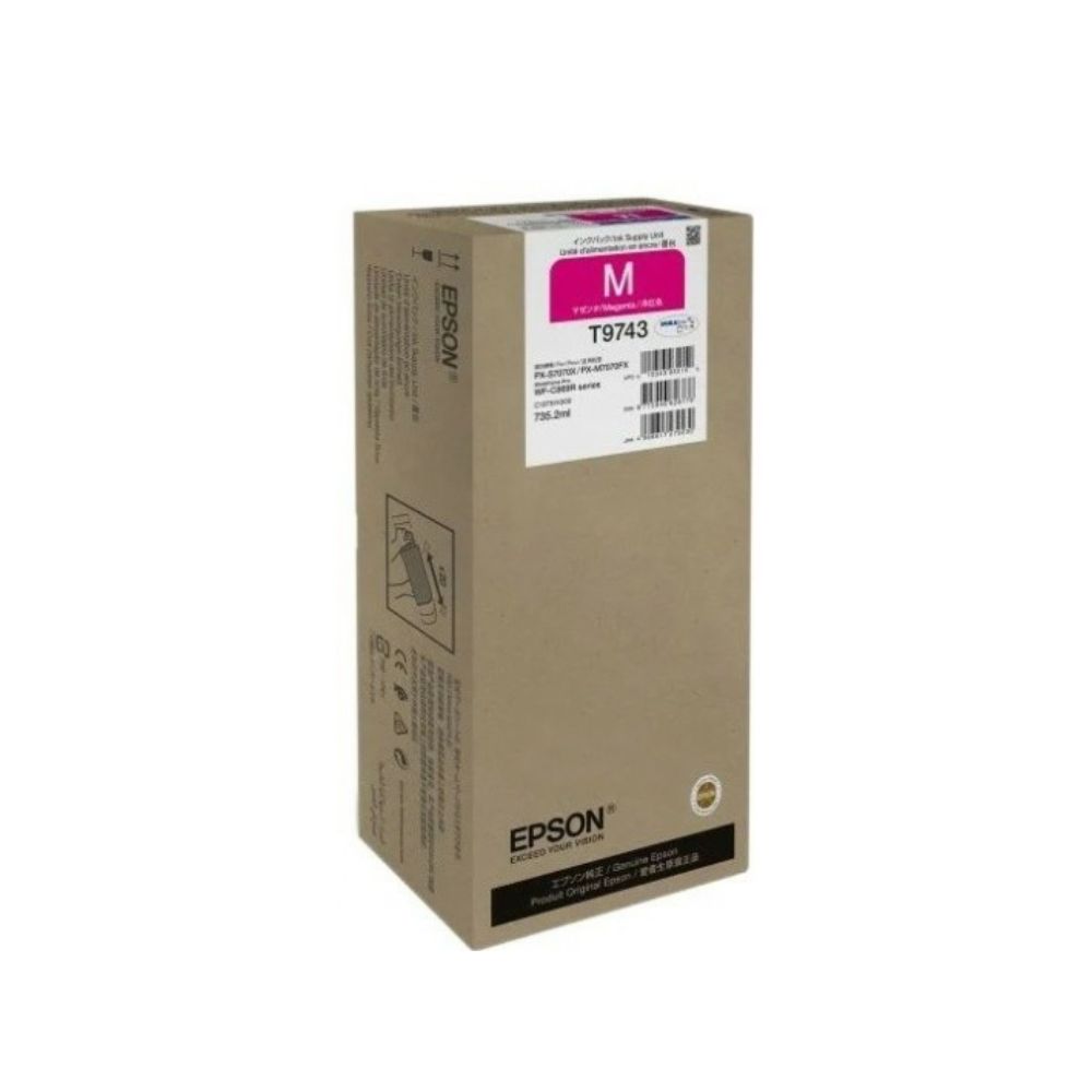 купить Контейнер с пурпурными чернилами повышенной емкости XXL Epson C13T974300, Magenta в Алматы