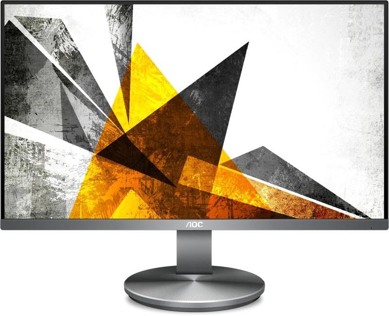купить Монитор 27* AOC I2790VQ/BT IPS 4мс 250cd/m2 1000:1 100M:1 1920x1080 1xD-Sub 1xHDMI 1xDisplayPort Колонки 2x2W Угол Обзора 178/178 в Алматы