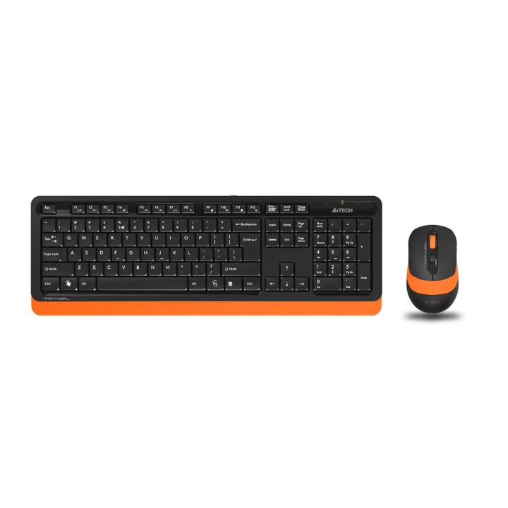 купить Клавиатура+мышь A4tech Fstyler FG1010-ORANGE в Алматы