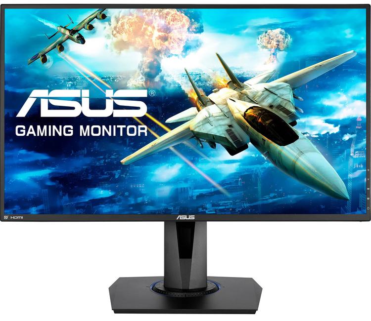 купить Монитор ASUS VG278QR TN,27*,16:9 FHD (1920x1080x165 Hz),400cd/m2,1000:1,100M:1,170/160,0,5ms,Spkrs 2W,DVI,HDMI,DP,Gaming в Алматы