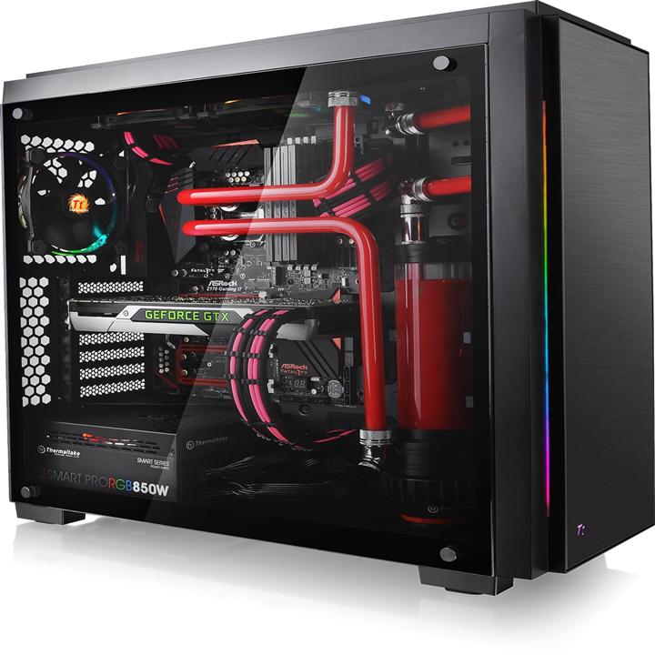 купить Thermaltake Versa C23 TG RGB (CA-1H7-00M1WN-00) в Алматы