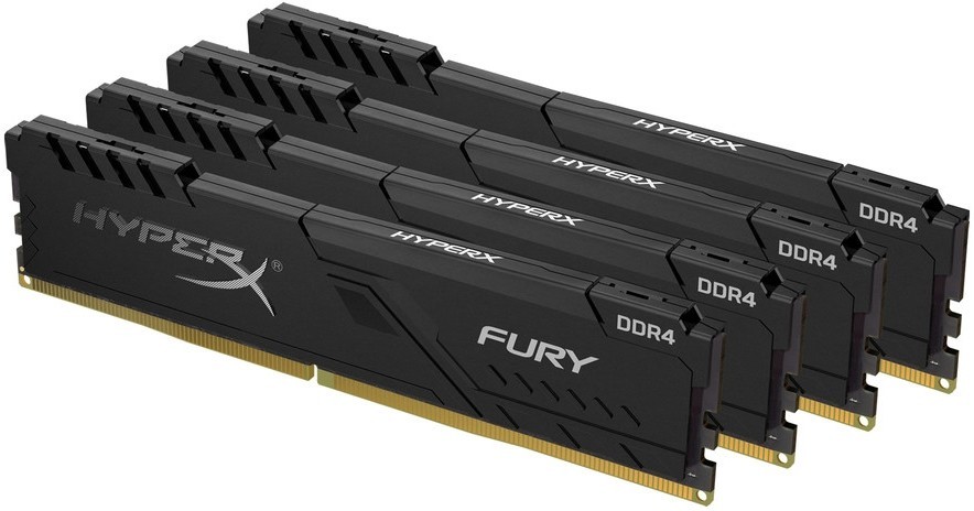 купить Модуль памяти Kingston HyperX Fury HX432C16FB3K4/128 DDR4 DIMM 128Gb (4х32Gb) 3200 MHz CL16 в Алматы