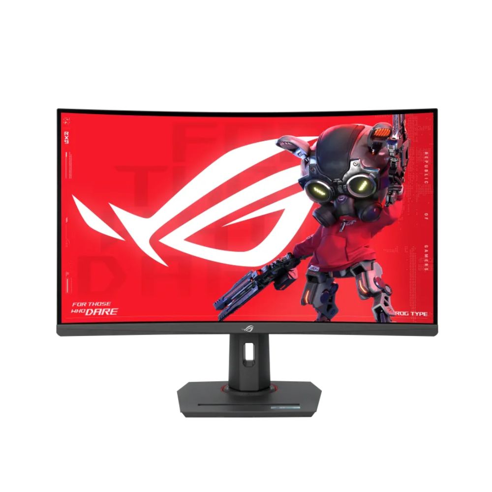 Купить Монитор 32* Asus ROG Strix XG32WCS, Black, VA, 2560x1440@180Hz, 350кд/м2, 3500:1, 1ms, HDMI, DP 90LM0AC0-B01970 в Алматы