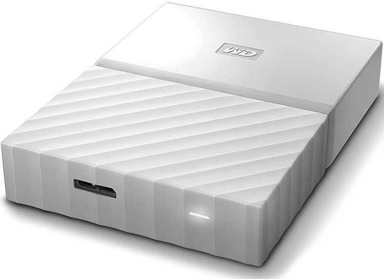 купить Внешний HDD Western Digital 4Tb My Passport 2.5* WDBUAX0040BWT-EEUE USB 3.0 (совместим с USB 2.0). Автоматическое резервное копирование с помощью ПО WD Backup. Защита паролем, В комплекте: Кабель USB 3.0, Программы WD Backup&trade;, WD Security&trade; и WD Drive в Алматы