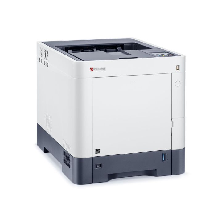 купить Цветной лазерный принтер Kyocera P6230cdn (A4, 1200 dpi, 1024 Mb, 30 ppm,  дуплекс, USB 2.0, Gigabit Ethernet, тонер) продажа только с доп. тонерами TK-5270K в Алматы