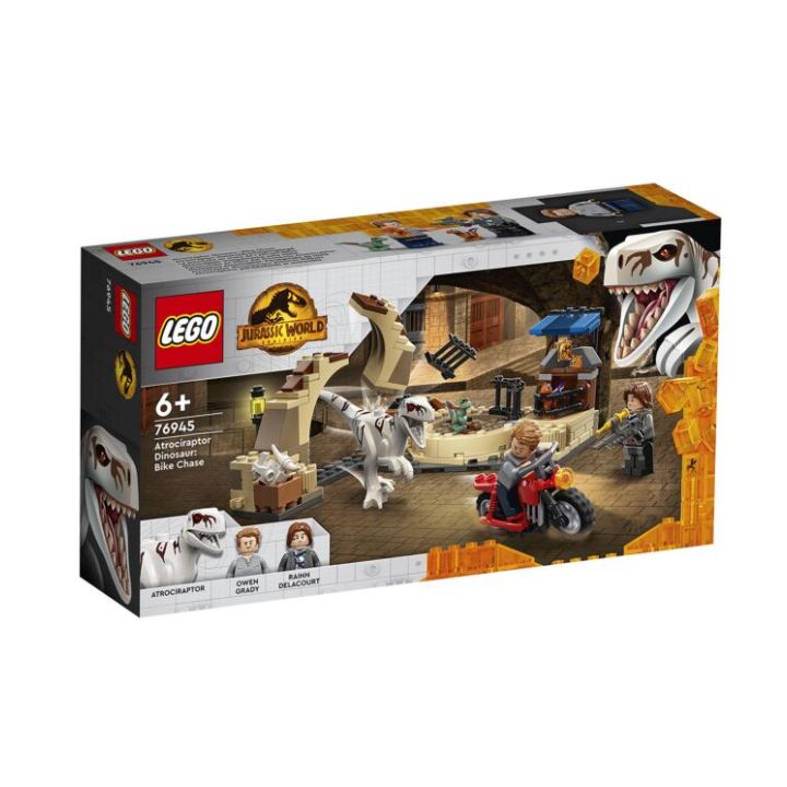 купить Конструктор LEGO Jurassic World Атроцираптор: погоня на мотоцикле в Алматы