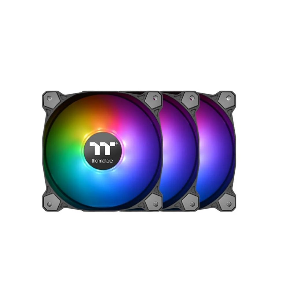 Купить Комплект вентиляторов для корпуса Thermaltake Pure 12 ARGB Sync TT Premium, 3x12cm, 4pin,500-1500rpm в Алматы