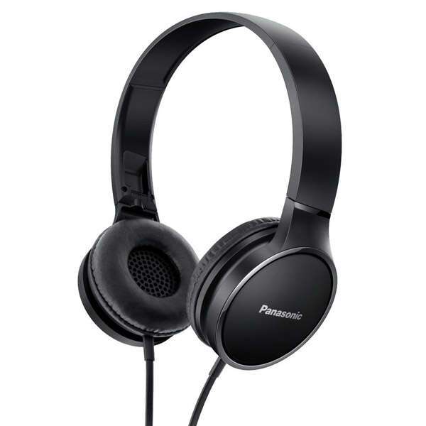 купить Наушники-накладные проводные Panasonic RP-HF300GC-K черный в Алматы