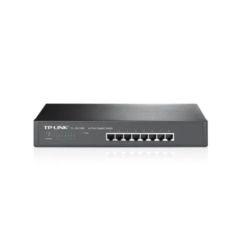 Купить Switch 8 port TP-Link TL-SG1008, 10/100/1000 Мбит/с Gigabit Ethernet Fast Ethernet в Алматы