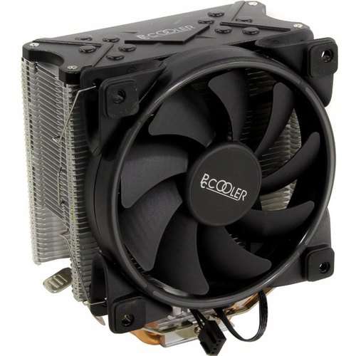 купить PCcooler GI-X5R, красный, 4-пин, 115X/775/AM4-FM2, 26.5дБ, 1000-1800 об/мин, Al+тепл.трубки, 160W в Алматы
