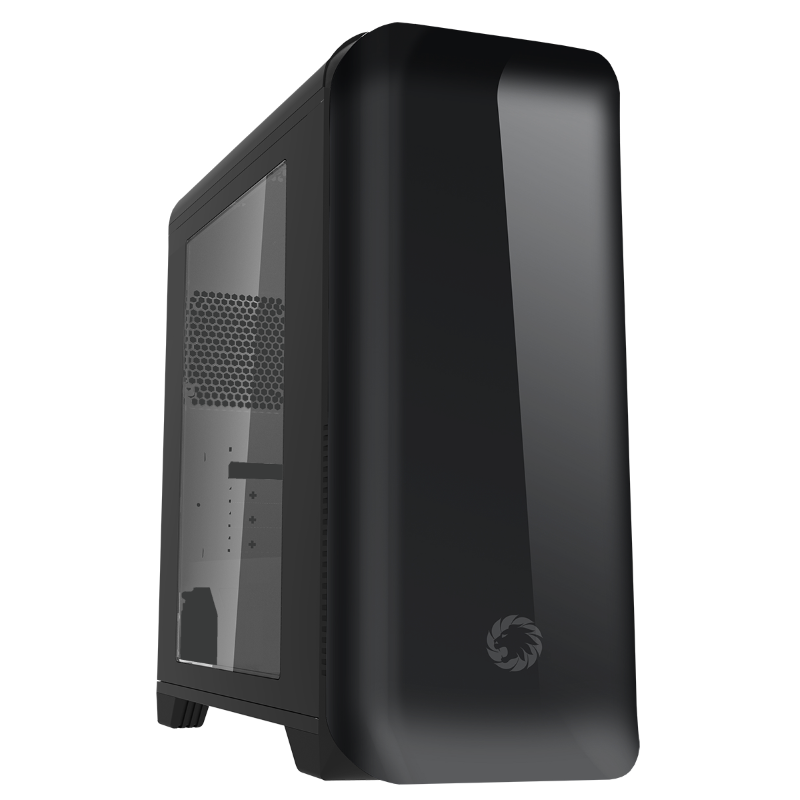 купить Корпус ПК без БП GameMax H602BK <ATX 2x3,5, 2x2,5, 1хUSB3.0, 2хUSB2.0, 1хHD, 188x440x407mm> в Алматы