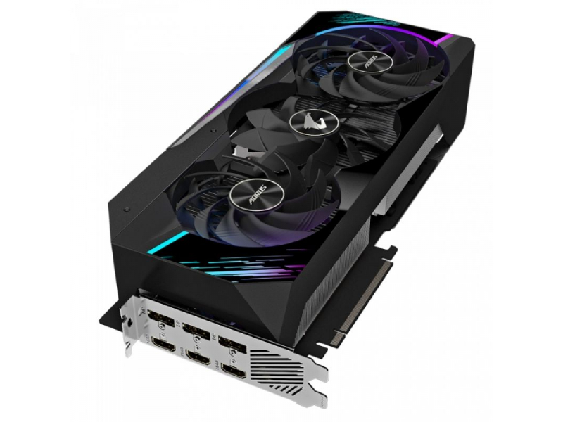 купить Видеокарта Gigabyte GeForce RTX3080Ti AORUS XTREME, 20Gb GDDR6X 3xHDMI 3xDP GV-N308TAORUS X-20GD 9.0 в Алматы